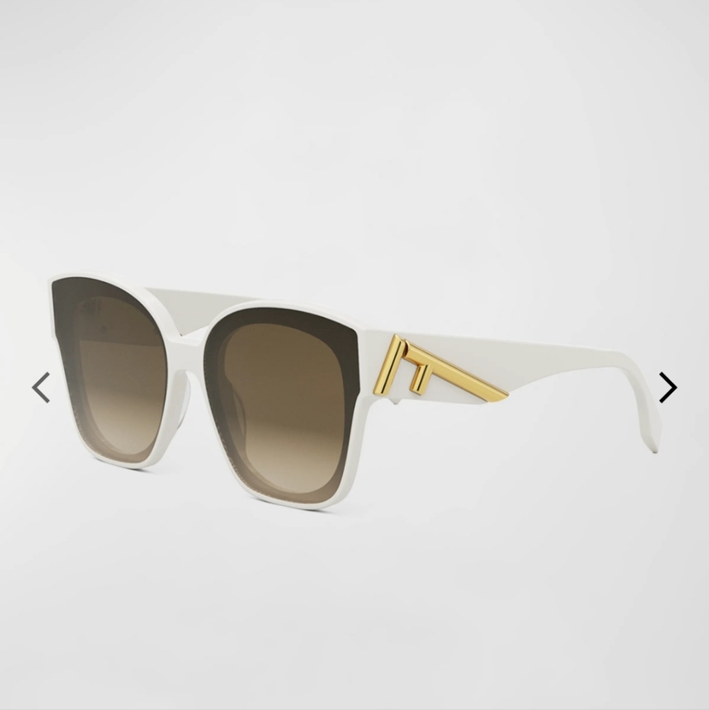$460_E FendiFendi First Acetate Cat-Eye Sunglasses